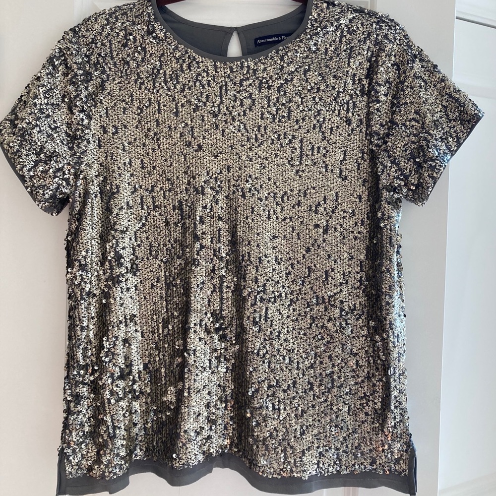 Abercrombie & Fitch Sequin Shirt